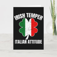 Humeur Irlandaise Attitude Italienne St Patricks I