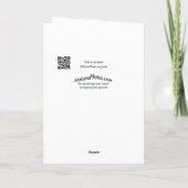 Carte Hummingbird on Feeder 2596-customize any occasion (Dos)