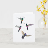 Carte Hummingbirds de Starfront (Fleur jaune)