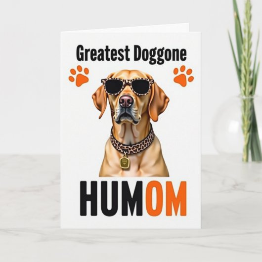 Carte Humom à motif tacheté (Devant)