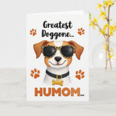 Carte Humom Canine Cool (Fleur jaune)