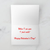 Carte humoristique de Saint-Valentin (Intérieur)