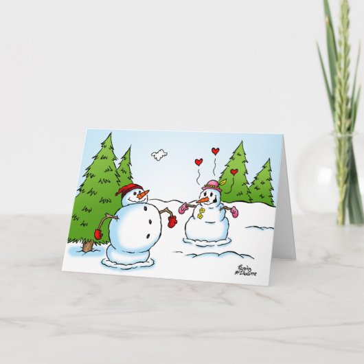 Carte humoristique de Saint-Valentin (Devant)