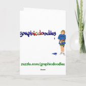 Carte humoristique escargot "Rapidité de récupérat (Dos)