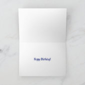 Carte Humoristique Femme Rolling Cheveux Retro Anniversa (Intérieur)