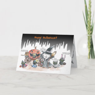 carte humoristique Halloween
