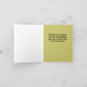 Carte humoristique pour toute occasion (Intérieur)