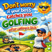 Carte Humorous get well wish