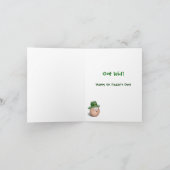Carte Humour adulte de la Saint Patrick (Intérieur)