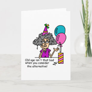 Carte Humour alternatif d'anniversaire