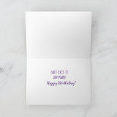 Carte Humour ami ! Juste pour un anniversaire amusant (Intérieur)