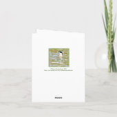 CARTE HUMOUR/AMITIÉ/NE SAVEZ PAS QUELLE FIN SE TROUVE (Dos)