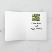 Carte Humour animal de Fun Kangaroo Cheers (Intérieur)