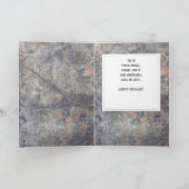 Carte Humour Anniversaire, Masculine, Eléphant, Homme du (Intérieur)