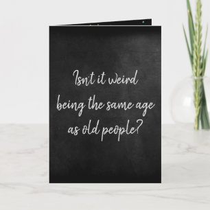 Carte Humour Anniversaire Sur Tableau Noir