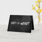 Carte Humour Anniversaire Sur Tableau Noir (Fleur jaune)