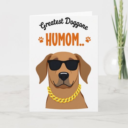 Carte Humour Canin à Points (Devant)