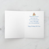 Carte Humour d'âge 30e anniversaire, mignonne Teddy Ours (Intérieur)