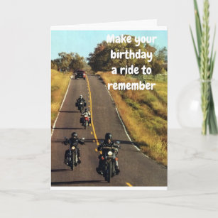 Cartes Moto D Anniversaire Zazzle Be