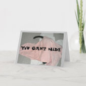 Carte Humour d'anniversaire (Devant)