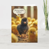 Humour d'anniversaire du bébé noir
