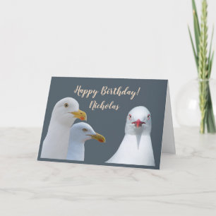 Carte Humour d'anniversaire personnalisé de tous les nou