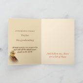 Carte Humour de diplôme (Intérieur)