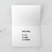 Carte Humour de Funny Birthday (Intérieur)