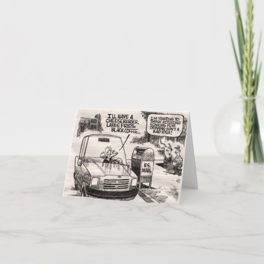 Carte Humour de la vieillesse (Devant)