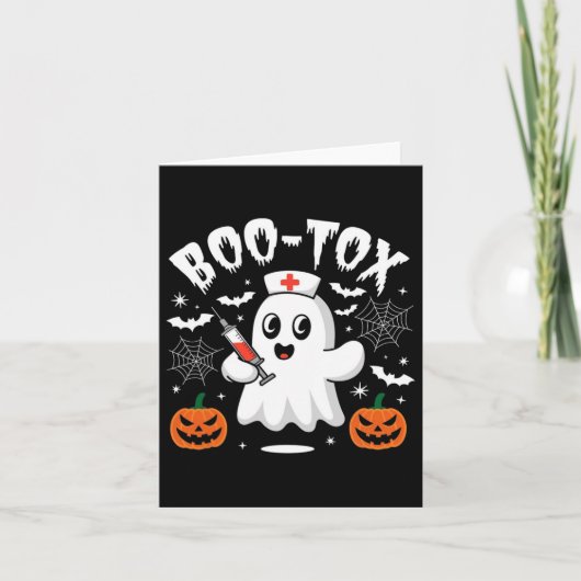 Carte Humour de l'infirmière d'Halloween (Devant)