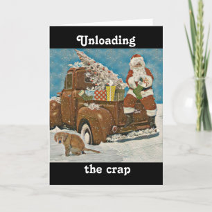 Carte Humour de Noël 
