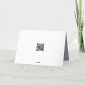 Carte Humour de Noël et d'Halloween (Dos)