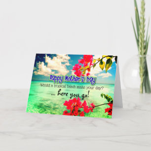 Carte Humour de nouveauté personnalisable pour la fête d
