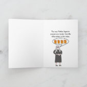 Carte Humour des religieuses catholiques (Intérieur)