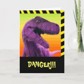 Carte Humour Dinosaur (Devant)