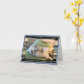 Carte Humour, drôle et stupide (Fleur jaune)