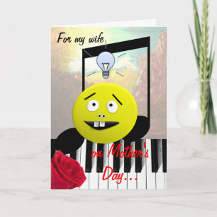 Carte Humour du jour de mère d'épouse