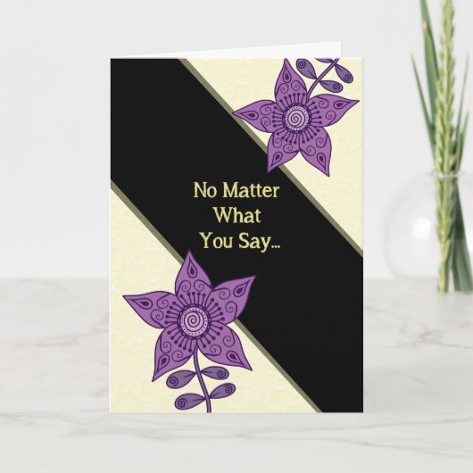 Carte Humour du jour du patron (Devant)