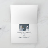 Carte Humour du patron d'anniversaire de tous les nous v (Intérieur)