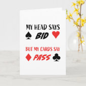 Carte Humour du pont de contrat (Fleur jaune)