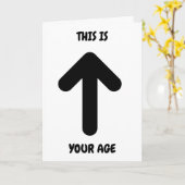 Carte ***HUMOUR*** LE **70e ANNIVERSAIRE** (Fleur jaune)