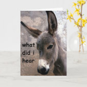 Carte HUMOUR MULE-ISH 30e ANNIVERSAIRE (Fleur jaune)