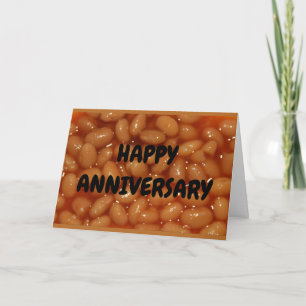 Carte Humour pour Anniversaire - Couple de Haricots Huma