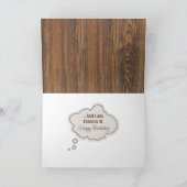 Carte Humour pour les 50 ans d'un coq (Intérieur)