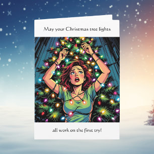 Carte Humour sarcastique de Noël drôle