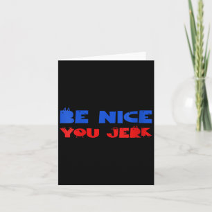 Carte Humour sarcastique drôle pour femmes Hommes Femmes