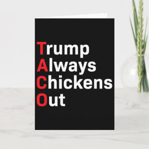 Carte Humour Taco Trump Toujours Se Défile