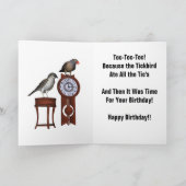 Carte Humour Tickbird (Intérieur)
