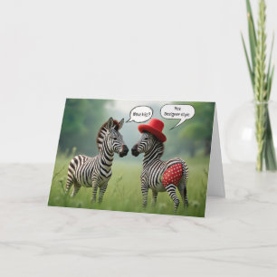 Carte Humour Zebra Pour Chirurgie De Remplacement De La