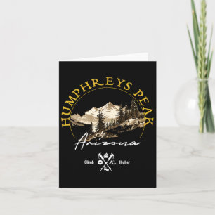 Carte Humphreys Peak Retro Vintage Appareils Humphreys P